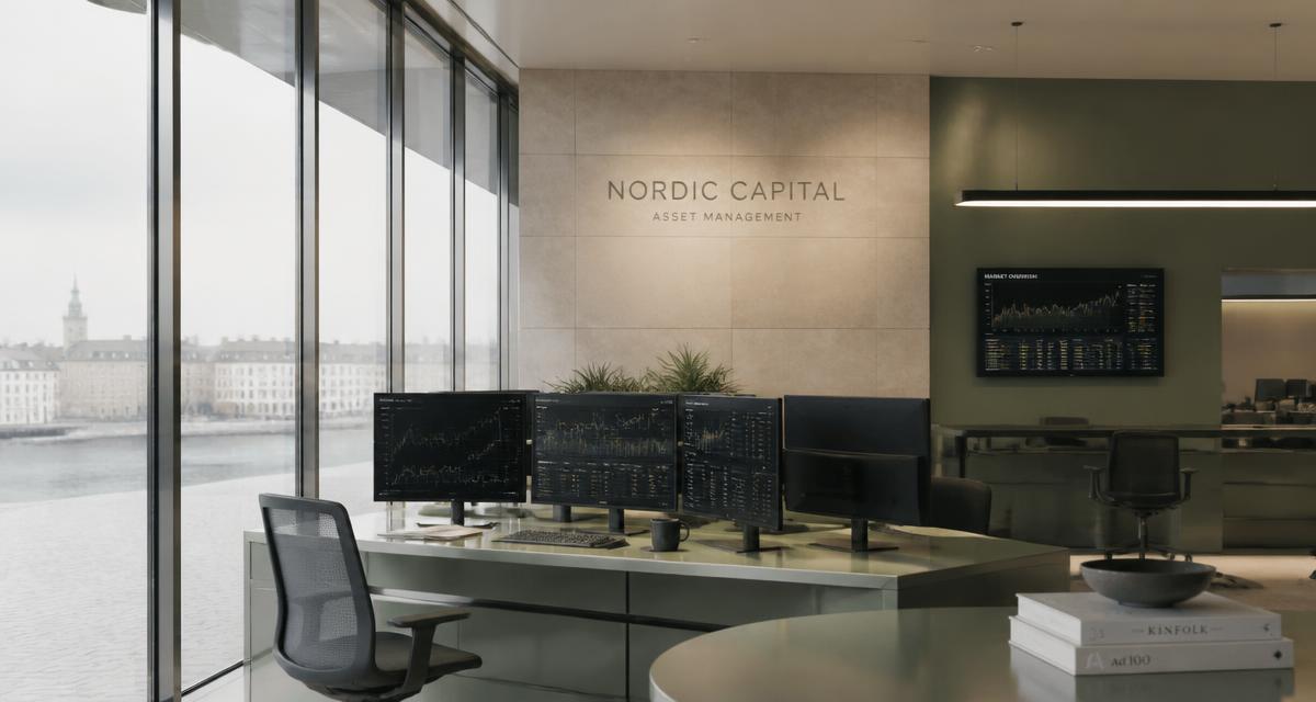 Moderner Handelsarbeitsplatz mit Kursdiagrammen – Titelbild zum unabhängigen Nordic FX Broker-Test